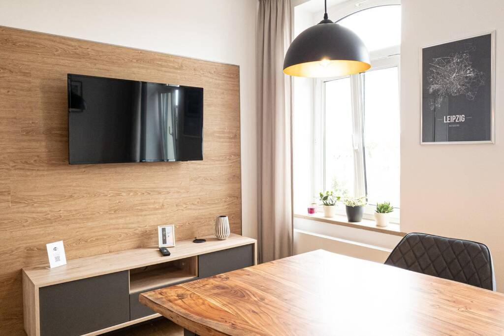 Luxus-Apartment In Leipzig Mit Privat-Parkplatz Exterior foto
